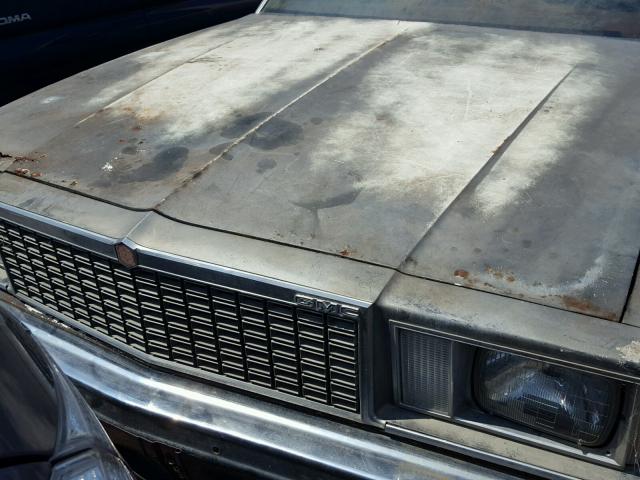 5W80L8Z501609 - 1986 GMC CABALLERO GRAY photo 7