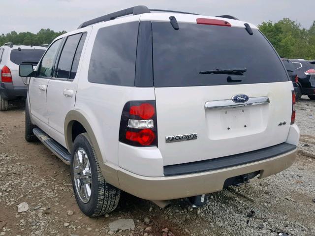 1FMEU7EE2AUB13526 - 2010 FORD EXPLORER E WHITE photo 3