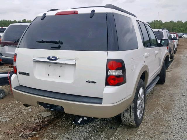 1FMEU7EE2AUB13526 - 2010 FORD EXPLORER E WHITE photo 4