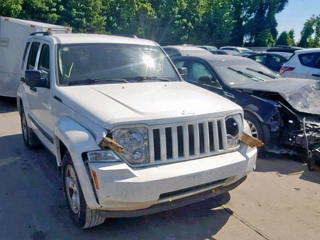 1J4PP2GK0AW114456 - 2010 JEEP LIBERTY SP WHITE photo 1