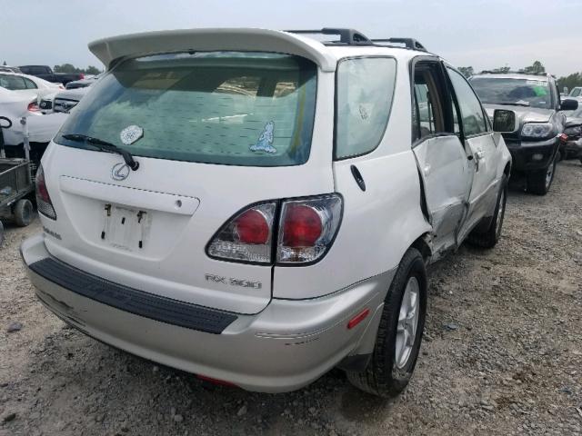 JTJHF10U120282451 - 2002 LEXUS RX 300 WHITE photo 4