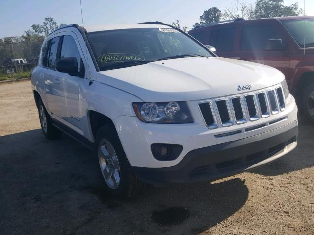 1C4NJCBA7FD226287 - 2015 JEEP COMPASS SP WHITE photo 1