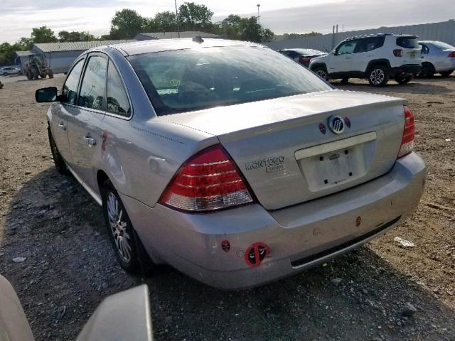 1MEHM421X7G604434 - 2007 MERCURY MONTEGO PR 银色 照片 3