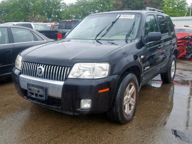 4M2CU98H96KJ02663 - 2006 MERCURY MARINER HE BLACK photo 2