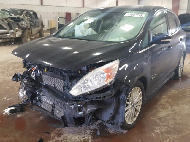 1FADP5CU9FL100507 - 2015 FORD C-MAX PREM BLACK photo 2