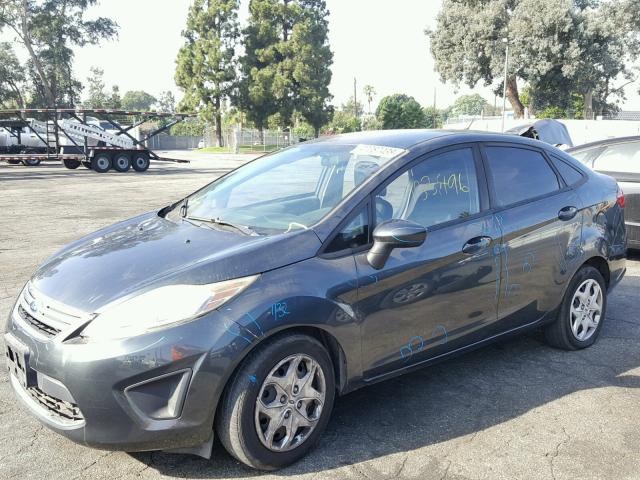 3FADP4BJ2BM142916 - 2011 FORD FIESTA SE CHARCOAL photo 2