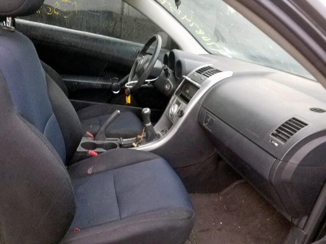 JTKDE177960075096 - 2006 TOYOTA SCION TC შავი ფოტო 5