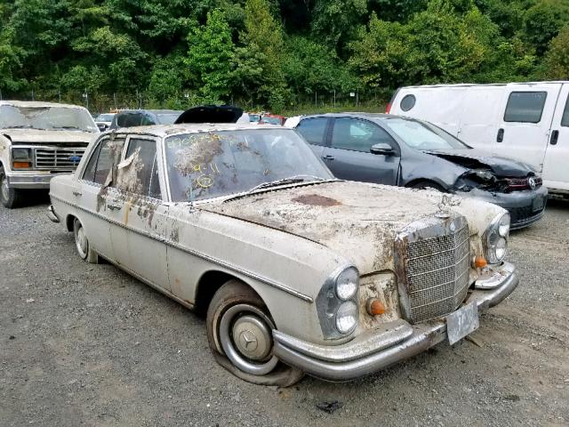 021322 - 1967 MERCEDES-BENZ 250SE BEIGE photo 1