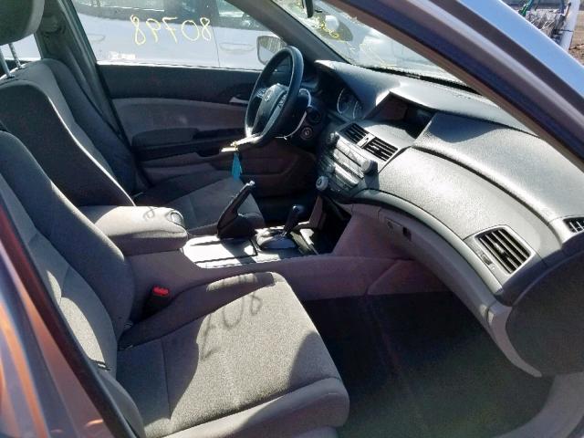 1HGCP26439A165239 - 2009 HONDA ACCORD LXP SILVER photo 5