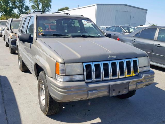 1J4GZ48Y6WC260944 - 1998 JEEP GRAND CHER GRAY photo 1