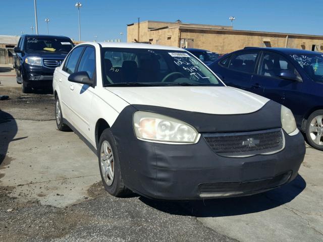 1G1ZS58F87F186359 - 2007 CHEVROLET MALIBU LS თეთრი ფოტო 1