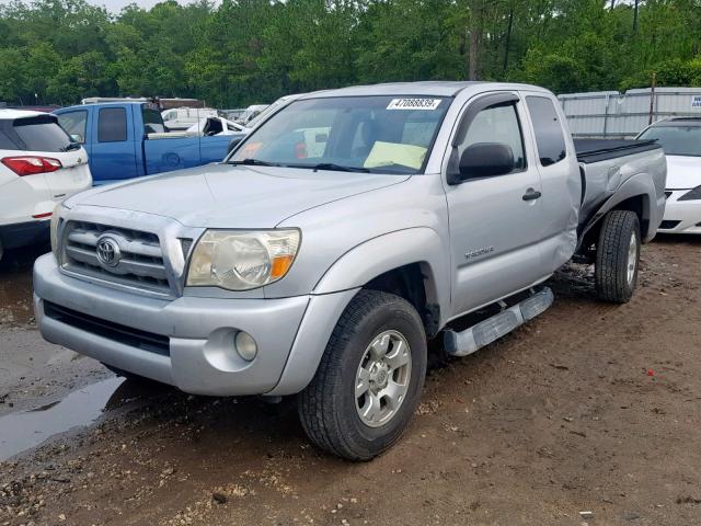 5TETU62N36Z177051 - 2006 TOYOTA TACOMA PRE SILVER photo 2