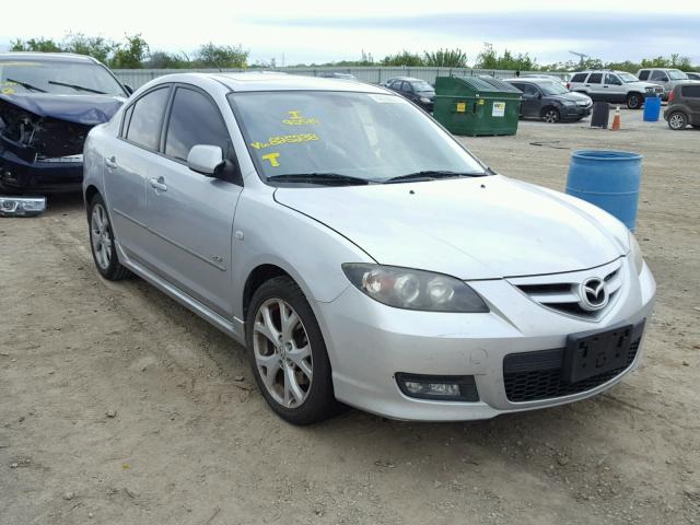 JM1BK323181825238 - 2008 MAZDA 3 S SILVER photo 1