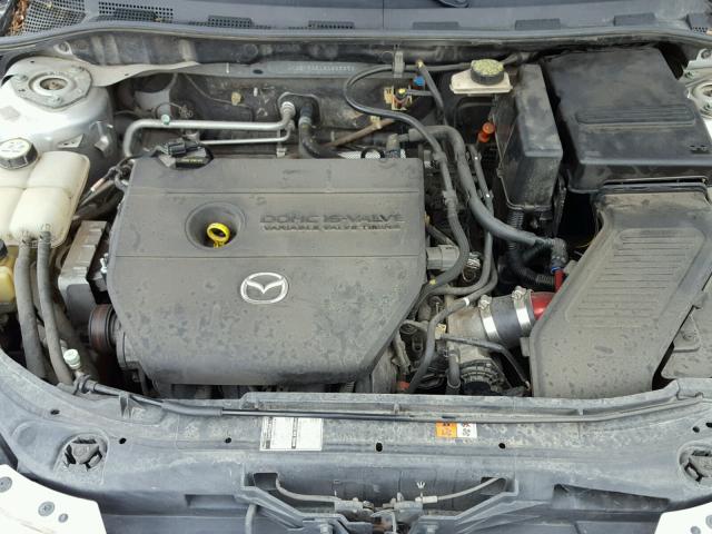 JM1BK323181825238 - 2008 MAZDA 3 S SILVER photo 7