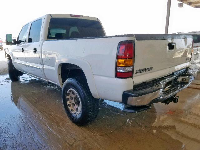 1GTHC23D77F182453 - 2007 GMC SIERRA C25 WHITE photo 3