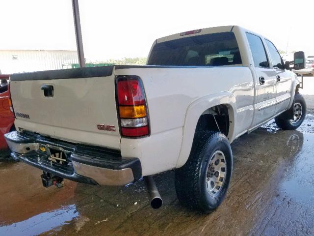 1GTHC23D77F182453 - 2007 GMC SIERRA C25 WHITE photo 4