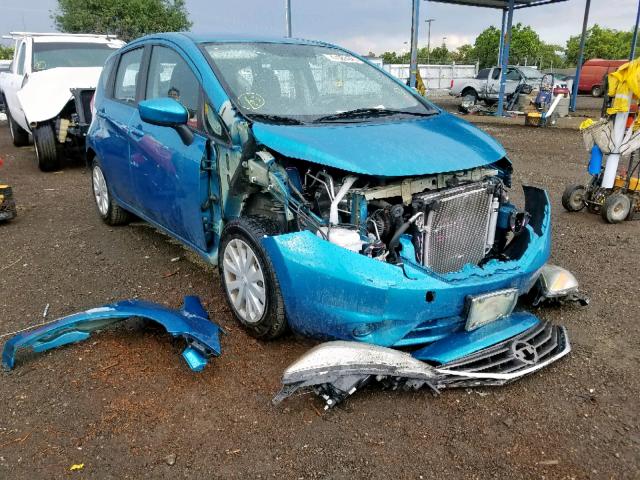 3N1CE2CPXFL354657 - 2015 NISSAN VERSA NOTE BLUE photo 1