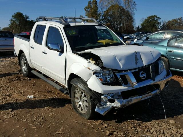 1N6AD0EVXAC426885 - 2010 NISSAN FRONTIER C WHITE photo 1