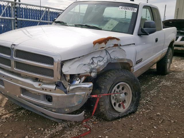 3B7KF23Z6VG770476 - 1997 DODGE RAM 2500 WHITE photo 9