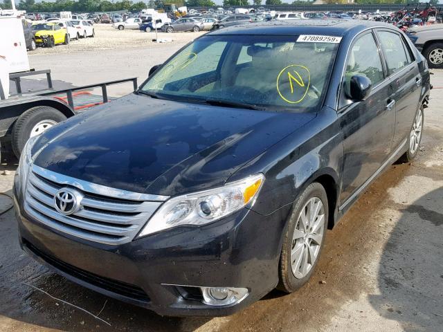 4T1BK3DB9BU432738 - 2011 TOYOTA AVALON BAS BLACK photo 2