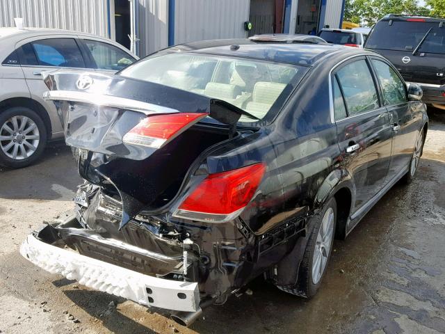 4T1BK3DB9BU432738 - 2011 TOYOTA AVALON BAS BLACK photo 4