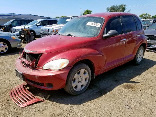 3A8FY48939T532509 - 2009 CHRYSLER PT CRUISER RED photo 2