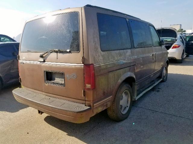 1GNDM19W7SB236887 - 1995 CHEVROLET ASTRO BROWN photo 4