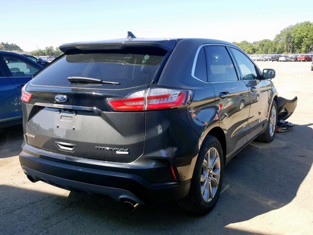 2FMPK3K99KBB54452 - 2019 FORD EDGE TITAN GRAY photo 4