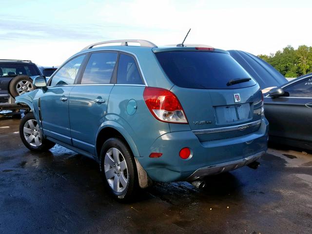 3GSCL53788S611204 - 2008 SATURN VUE XR TEAL photo 3