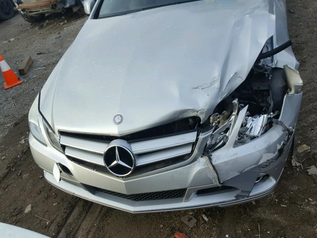 WDDKJ5GB4BF064025 - 2011 MERCEDES-BENZ E 350 SILVER photo 7