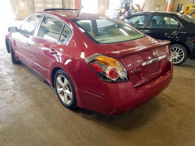 1N4BL21E08N450662 - 2008 NISSAN ALTIMA 3.5 RED photo 3