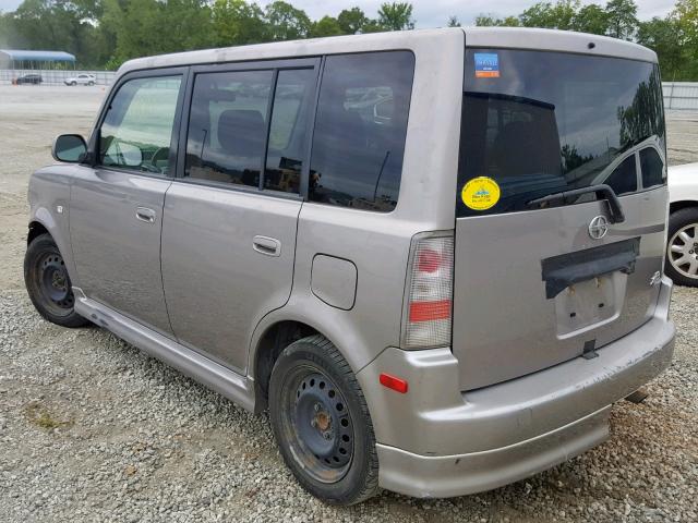 JTLKT334050203255 - 2005 TOYOTA SCION XB 银色 照片 3
