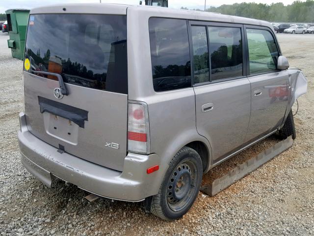 JTLKT334050203255 - 2005 TOYOTA SCION XB 银色 照片 4