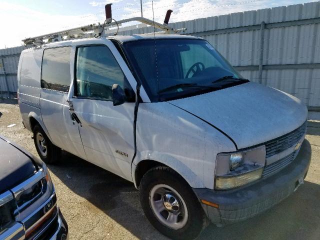 1GCDM19W91B137799 - 2001 CHEVROLET ASTRO WHITE photo 1