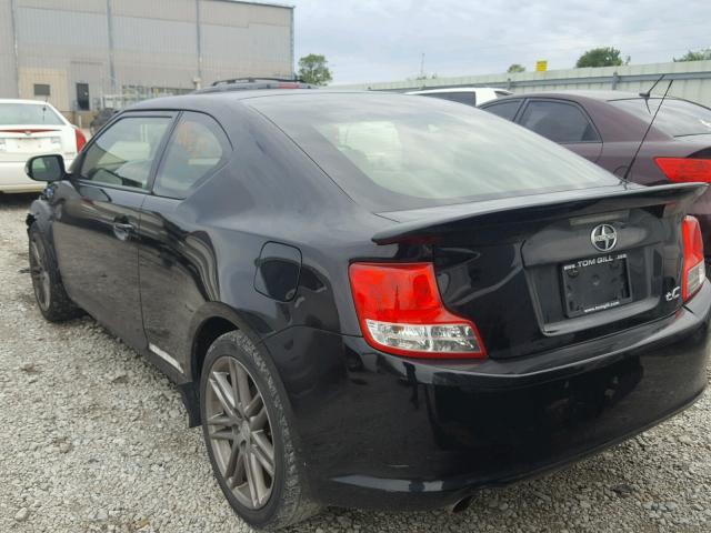 JTKJF5C79D3052202 - 2013 TOYOTA SCION TC შავი ფოტო 3
