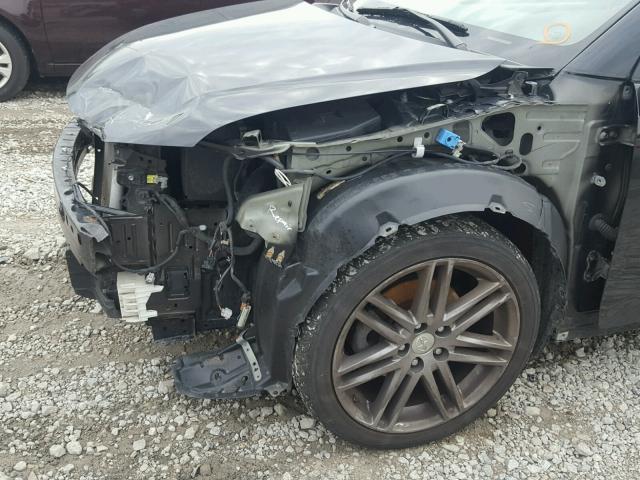 JTKJF5C79D3052202 - 2013 TOYOTA SCION TC შავი ფოტო 9