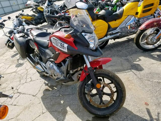 JH2RC6353DK100426 - 2013 HONDA NC700X RED photo 1