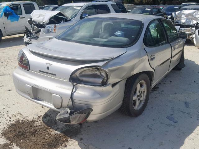 1G2WK52J52F177008 - 2002 PONTIAC GRAND PRIX SILVER photo 4