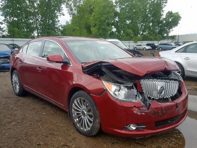 1G4GC5GG4AF135644 - 2010 BUICK LACROSSE C RED photo 1
