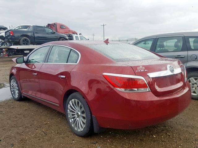 1G4GC5GG4AF135644 - 2010 BUICK LACROSSE C RED photo 3