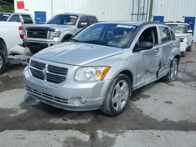 1C3CDWDA2CD534531 - 2012 DODGE CALIBER SX SILVER photo 2