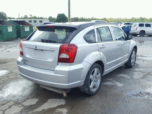 1C3CDWDA2CD534531 - 2012 DODGE CALIBER SX SILVER photo 4