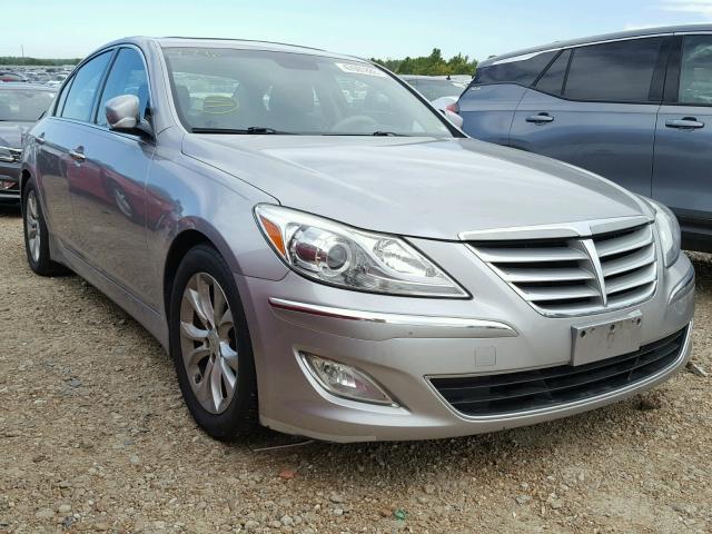 KMHGC4DD4DU244478 - 2013 HYUNDAI GENESIS 3. SILVER photo 1