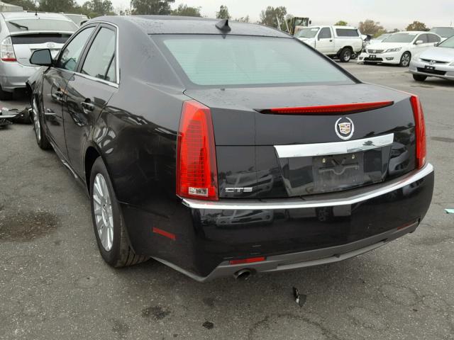 1G6DE5E56D0144004 - 2013 CADILLAC CTS LUXURY BLACK photo 3