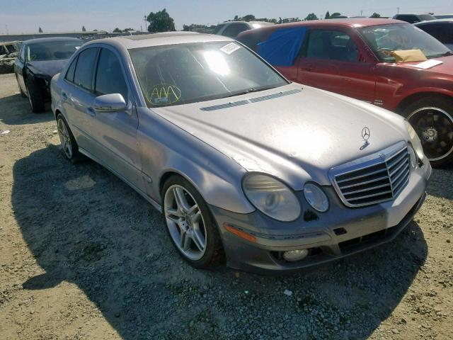 WDBUF56X97B051625 - 2007 MERCEDES-BENZ E 350 SILVER photo 1