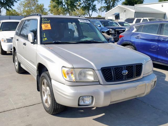 JF1SF65601H750997 - 2001 SUBARU FORESTER S SILVER photo 1