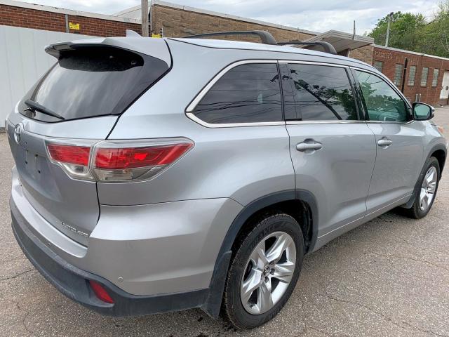 5TDDKRFH0GS307849 - 2016 TOYOTA HIGHLANDER SILVER photo 5