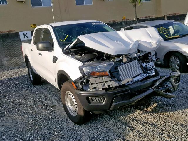 1FTER4EH6KLA31000 - 2019 FORD RANGER SUP WHITE photo 1