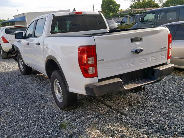 1FTER4EH6KLA31000 - 2019 FORD RANGER SUP WHITE photo 3