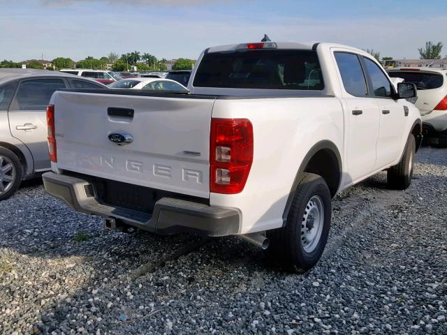 1FTER4EH6KLA31000 - 2019 FORD RANGER SUP WHITE photo 4